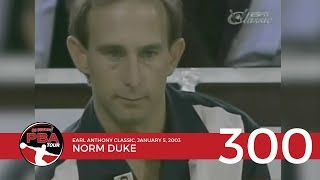 PBA Televised 300 Game 16 Norm Duke [upl. by Siuqram]