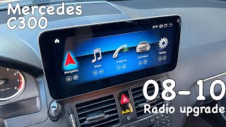 Mercedes C300 0810  Android Car Stereo  Plug amp Play  It Has Wireless CarPlay [upl. by Lundquist]