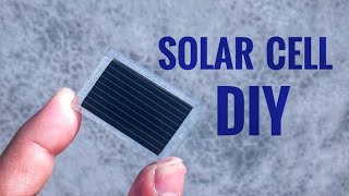 How to make solar cell or panel at home diy [upl. by Gregory353]