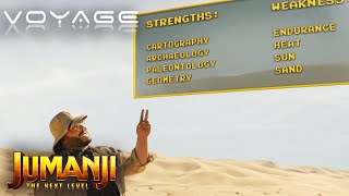 New Strengths And Weaknesses  Jumanji The Next Level  Voyage  With Captions [upl. by Eneluqcaj]