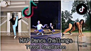 WAP Dance Challenge  Tiktok Compilation [upl. by Eiggam]