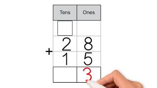 2Digit Addition with Regrouping [upl. by Brigg]