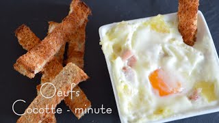 Oeufs Cocotte Minute [upl. by Yarezed]