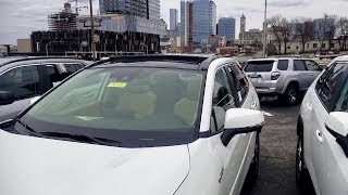 Rav4 panoramic sunroof Description and demonstration [upl. by Raffaello]