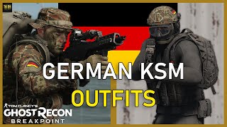 German KSM Kampfschwimmer Special Forces Outfit Guide  Showcase  Ghost Recon Breakpoint [upl. by Neenahs]