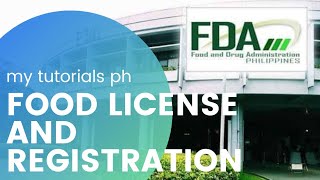 FDA FOOD LICENSE TO OPERATE AND CERTIFICATE OF REGISTRATION [upl. by Sosthenna296]