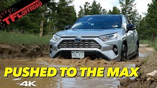 We Take The 2019 Toyota RAV4 Hybrid To The LIMIT OffRoad Deep In The Mountains [upl. by Launam]