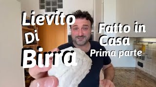 Lievito di Birra Fatto in Casa DAVVERO prima parte [upl. by Keffer]