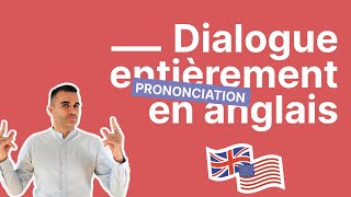 Voici un dialogue en anglais cours tout en anglais [upl. by Kcirddehs]