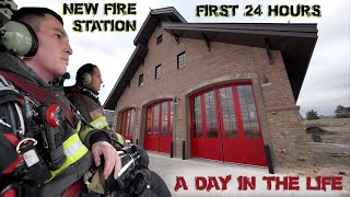 First 24 Hours in a New Fire Station  A Day in the Life [upl. by Cestar]