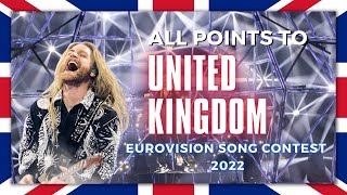 ESC 2022  All Points to the United Kingdom [upl. by Lambrecht]