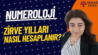 ZİRVE YILLARI HESAPLAMANUMEROLOJİ [upl. by Ahseym677]