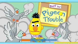 Sesame Street Bert in Pigeon Trouble House Organizing Game Online [upl. by Brownley238]