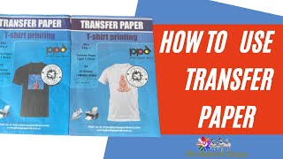 How to use Heat transfer paper [upl. by Connell]