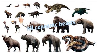 cenozoic and prehistoric beasts [upl. by Aidnis]