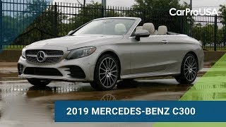 2019 MercedesBenz C300 Cabriolet Review [upl. by Hortense]