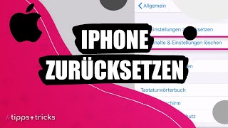 iPhone zurücksetzen  so gehts [upl. by Zaob]