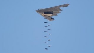 B2 Stealth Bomber Carpet Bombing [upl. by Yeroc763]