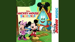 Mickey Mouse Funhouse Main Title Theme From quotDisney Junior Music Mickey Mouse Funhousequot [upl. by Ailerua963]