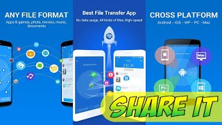 How To Use SHAREit Lite  Share And File Transfer App Share it On Your Android Devices EASY GUIDE [upl. by Ylro]