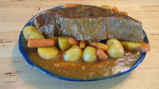 Sunday Dinner Pot Roast  Heirloom Recipe  The Hillbilly Kitchen [upl. by Anihpesoj]