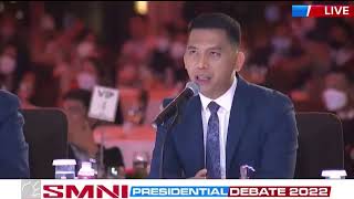 SMNI Presidential Debate 2022 Peace Talks [upl. by Ynove]