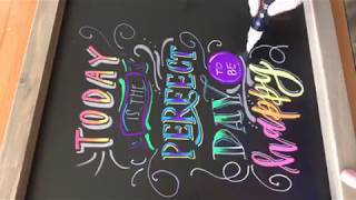 How to use Liquid Chalk Markers  Tutorial [upl. by Kong314]