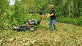 DR Field and brush mower Pro XL30 20hp test [upl. by Bryner]