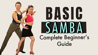 Basic Samba TOP TEN STEPS amp Routine [upl. by Hillell]