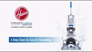 New Hoover SmartWash™ Automatic Carpet Cleaner [upl. by Naoh]