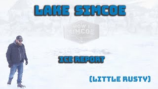 Lake Simcoe ice report 2025 [upl. by Halik853]