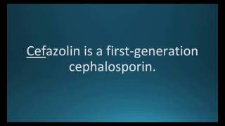 Cephalosporin Antibiotics Clear Chart With Each Generation [upl. by Arama]