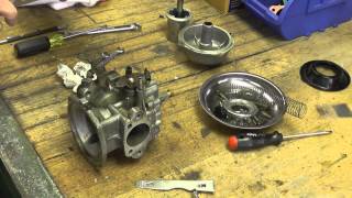 Rebuilding Stromberg CD175 Carbs on TR3A TR4A  Part 3 [upl. by Harlow]