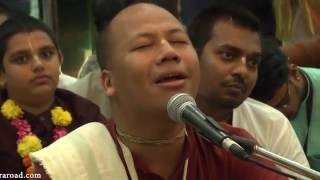 Hare Krishna Kirtan by Mathura Jivan Prabhu  ISKCON Mira Road Kirtan Mela  Krishna Consciousness [upl. by Cornwall219]