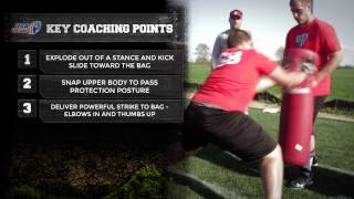 Set and punch Offensive linemen [upl. by Oer]