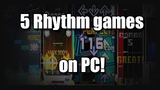 5 Rhythm Games Ive been enjoying on PC [upl. by Anahgem]