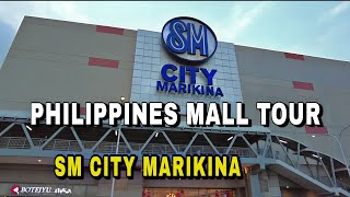 SM CITY MARIKINA Mall Walking Tour Philippines 4K HD [upl. by Shelden90]