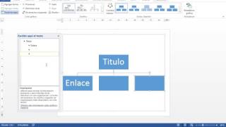 Crear mapa conceptual en Word utilizando SmartArt [upl. by Ahsienet]