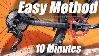 How To EASY CLEAN CHAIN and GEAR CYCLE at Home  MTB SERVICE  Cycle Rider Roy [upl. by Helsie]