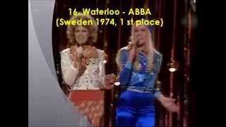 Top 30 Eurovision Songs from 1970 to 1979 [upl. by Gareth]