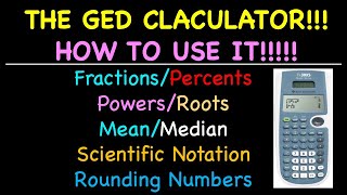 The GED Calculator How to Use it [upl. by Sedgewinn]