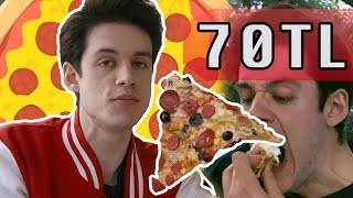 3TL Pizza vs 70TL Pizza SonradanGorme [upl. by Assenahs304]