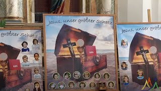 Heilige Messe am Weißen Sonntag  Katholischer Gottesdienst Live [upl. by Padegs]