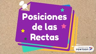 Las posiciones de las Rectas [upl. by Lim561]