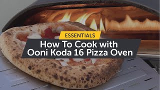 How To Cook With Ooni Koda 16 Pizza Oven  Essentials [upl. by Schlosser]