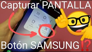 📱❌👈 Como SACAR CAPTURA de PANTALLA en SAMSUNG SIN BOTONES [upl. by Ilhsa721]