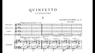 A Dvořák – Piano Quintet in A Major No 2 Op 81 Rubinstein  Guarneri Quartet [upl. by Rachele]