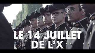 Le défilé des élèves polytechniciens  Bastille Day Parade [upl. by Iral]