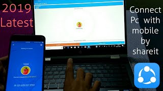 How to connect shareit mobile with any computer in Hindi100 working 2019 latest version [upl. by Enilrac]