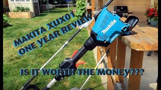 Makita XUX01DUX60 powerhead after 1 year Will 2 6 AH batteries complete the yard work [upl. by Erreid302]